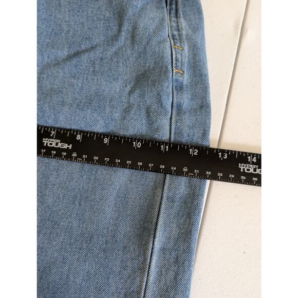 Youngla 609 Jeans Men Size 30Rx29* Baggy Laid Back Straight Leg Light Blue Wash - Picture 8 of 10